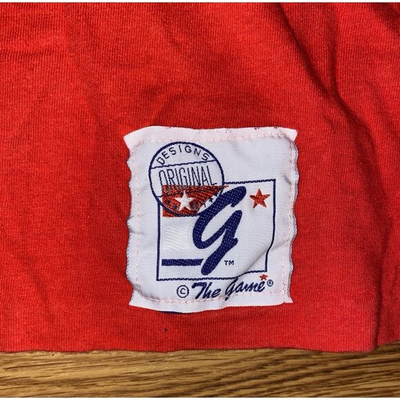 90s Vintage The Game Maryland Terps Terrapins Single Stitch Mens Large - Picture 3 of 4